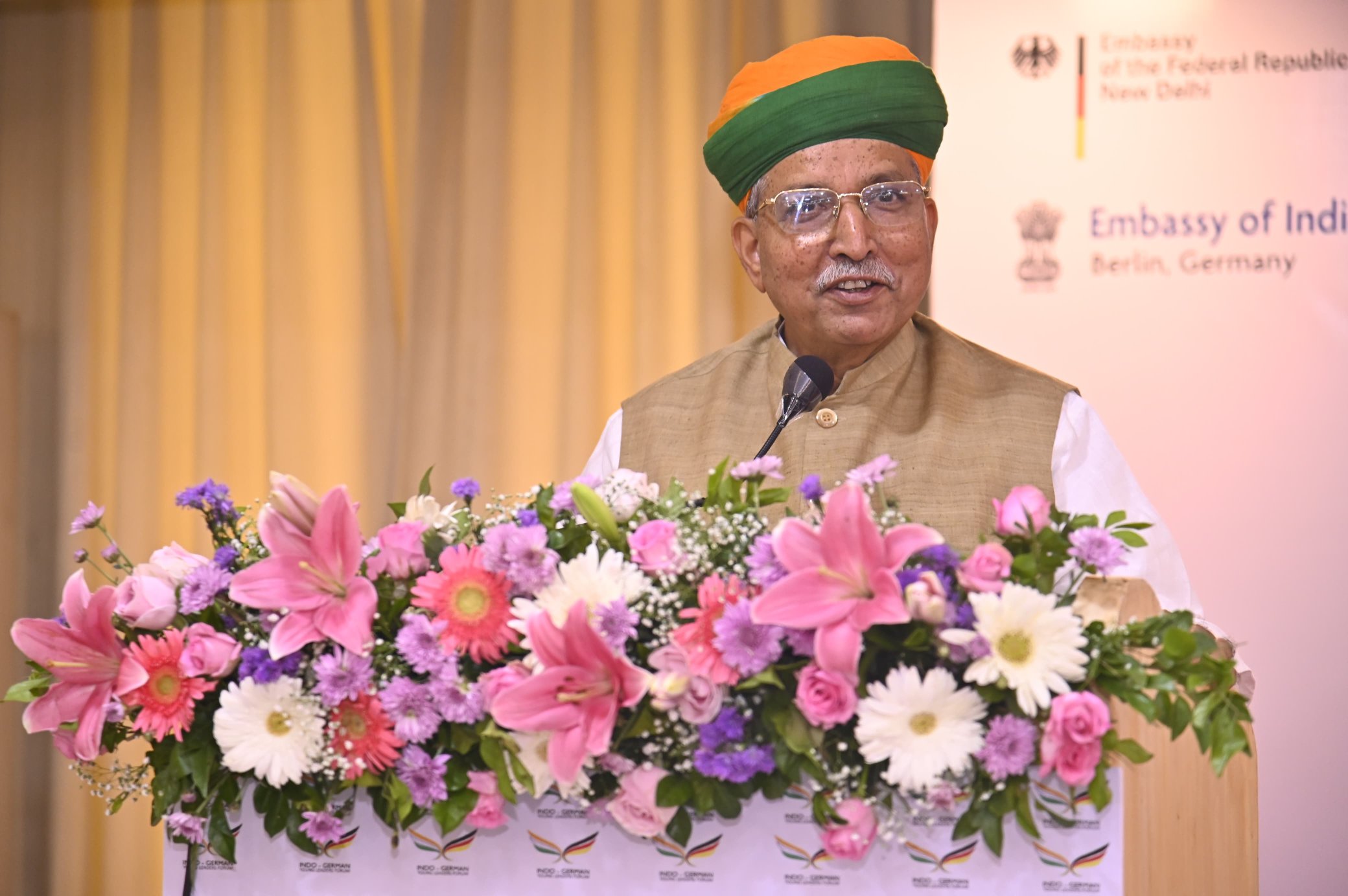 Union Minister Arjun Ram Meghwal addresses Indo-German Young Leaders Forum on India’s Democratic Reforms