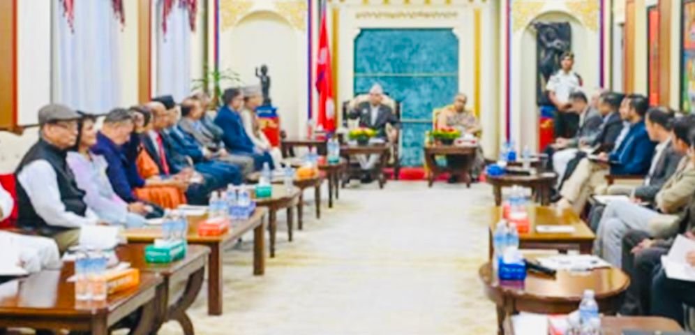 Nepal President Holds All-Party Meeting Ahead of 2026 House Elections