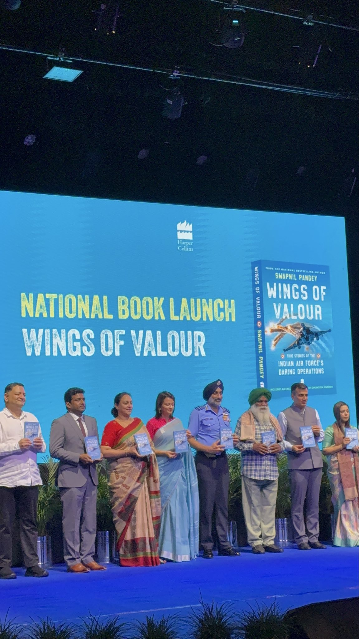 Air Chief Marshal AP Singh Launches Book Wings of Valour