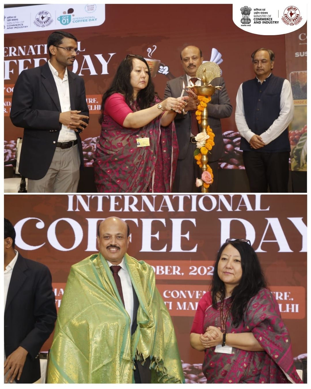 Commerce Secretary Rajesh Agrawal Inaugurates Coffee Experience Zone on International Coffee Day
