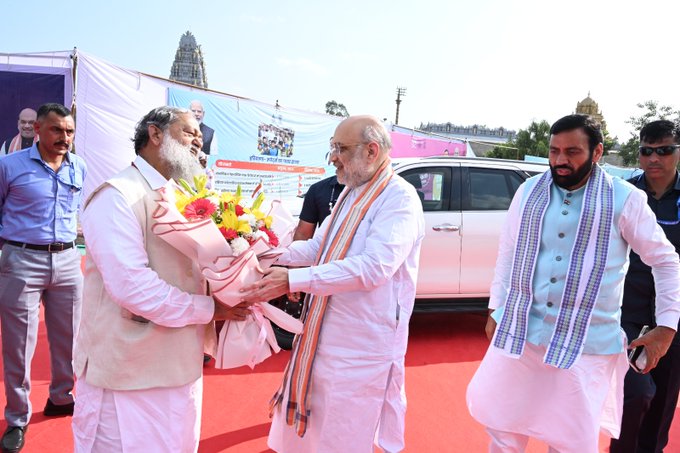 गृह मंत्री ने कुरुक्षेत्र में तीन नए आपराधिक कानून पर आधारित राज्य स्तरीय प्रदर्शनी का शुभारंभ किया