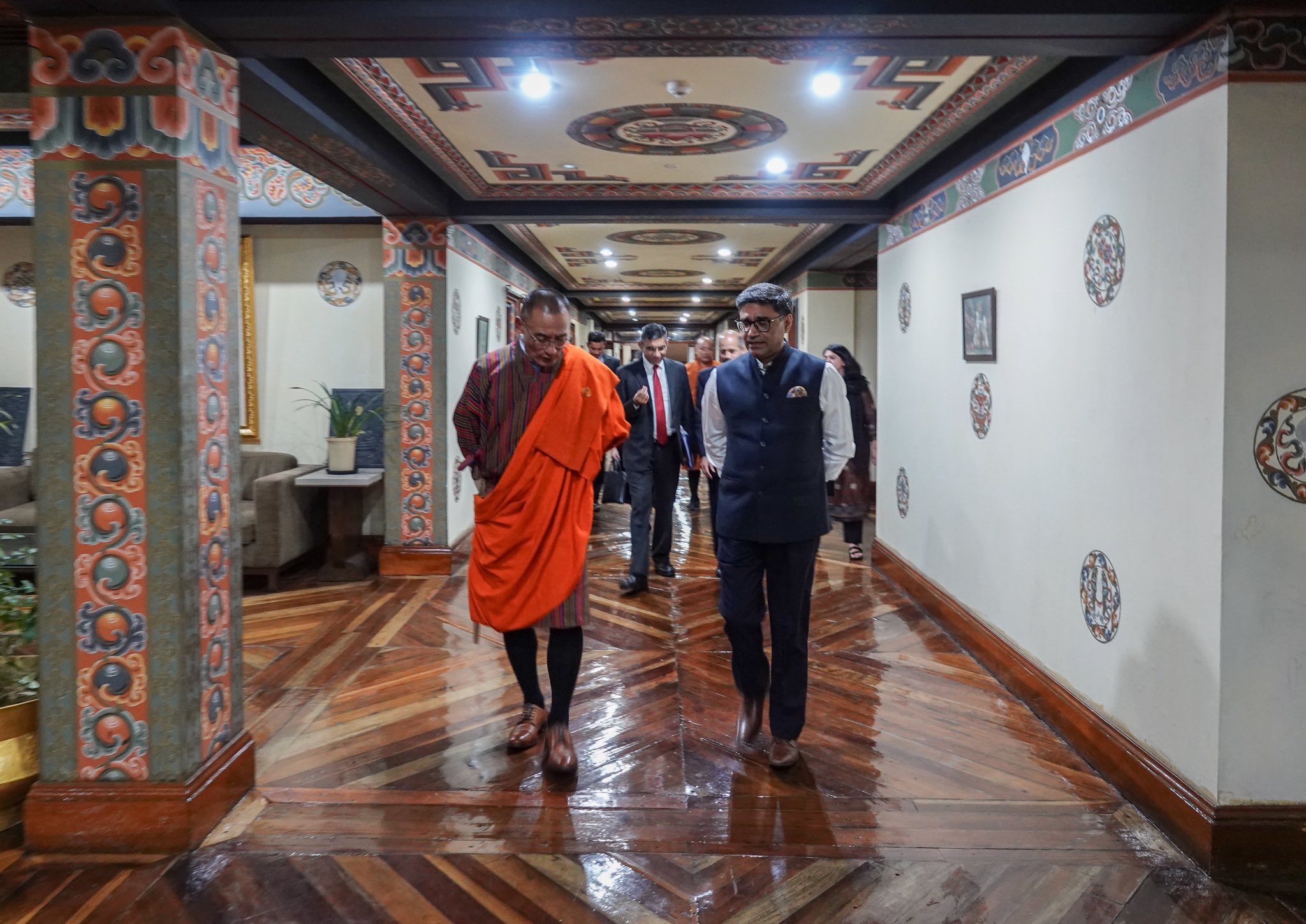 विदेश सचिव विक्रम मिस्री ने भूटान में द्विपक्षीय साझेदारी पर की चर्चा