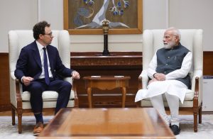 प्रधानमंत्री मोदी ने एंथ्रोपिक के मुख्य कार्यकारी अधिकारी डारियो अमोदेई से की मुलाकात
