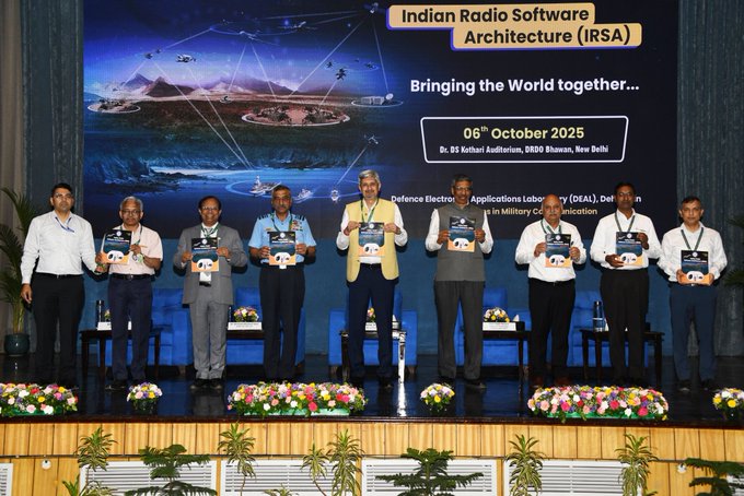 DRDO and Tri-Services unveil IRSA 1.0 to Standardize Military Communication