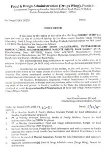 Punjab bans Coldrif cough syrup after deaths of 14 children in Madhya Pradesh