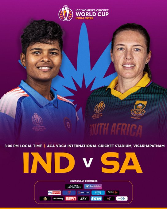 Womens World Cup : भारत – दक्षिण आफ्रिका आमनेसामने