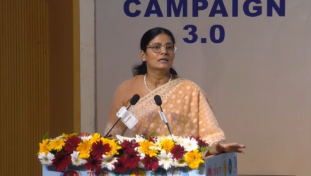 स्वास्थ्य और परिवार कल्याण राज्यमंत्री अनुप्रिया पटेल ने नई दिल्ली में तंबाकू मुक्त युवा अभियान के तीसरे चरण का शुभारंभ किया