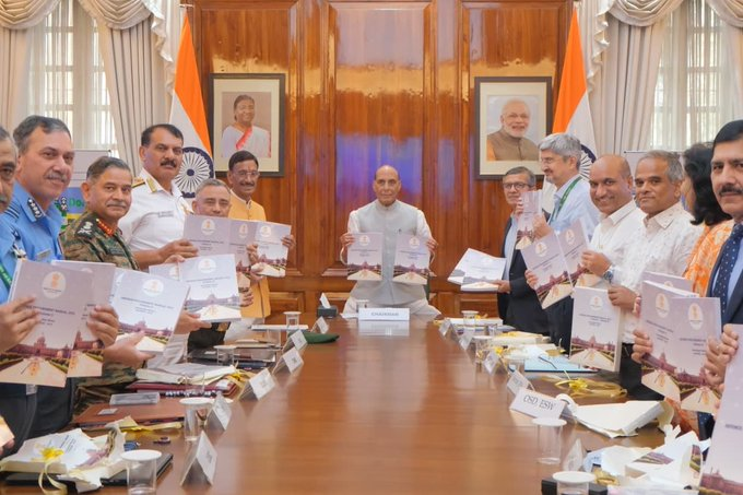 Defence Minister Rajnath Singh Releases Defence Procurement Manual 2025