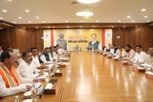 भाजपा: केंद्रीय चुनाव समिति की बैठक कल रात नई दिल्‍ली में हुई