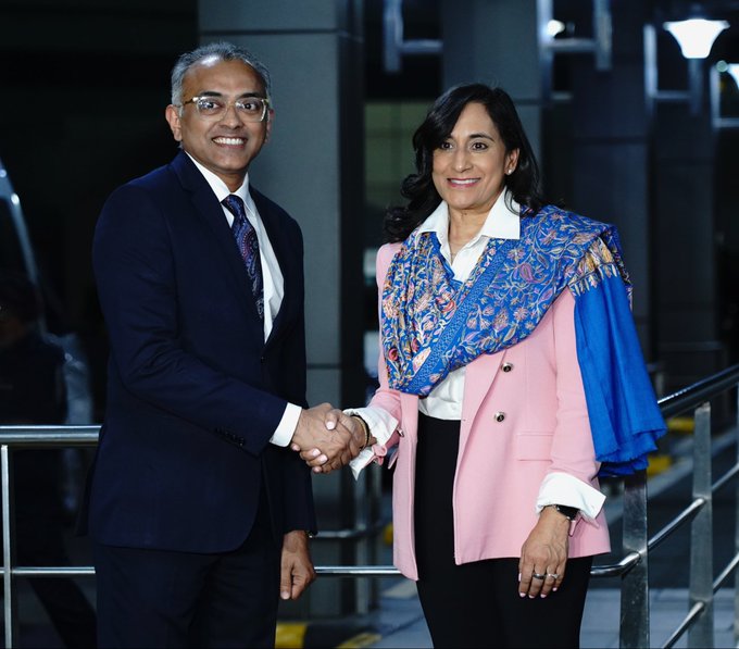 कनाडा की विदेश मंत्री अनीता आनंद भारत की दो दिन की यात्रा पर नई दिल्ली पहुंची