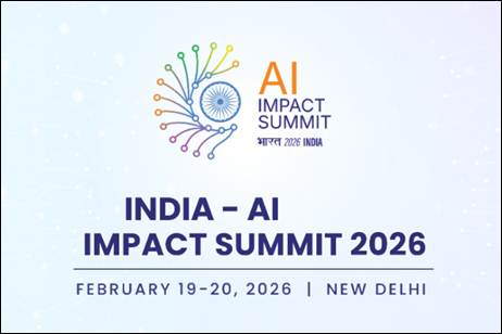 सरकार ने भारत–AI प्रभाव शिखर सम्मेलन 2026 के तहत तीन वैश्विक चुनौतियों के लिए आवेदन मांगे