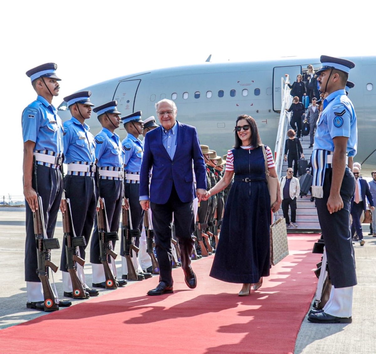 Brazilian Vice President Geraldo Alckmin Arrives in Delhi for 3-Day Visit