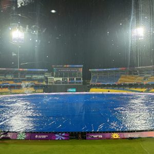 बारिश के कारण आईसीसी महिला विश्व कप में पाकिस्तान–इंग्लैंड मैच रद्द, दोनों टीमों को एक-एक अंक