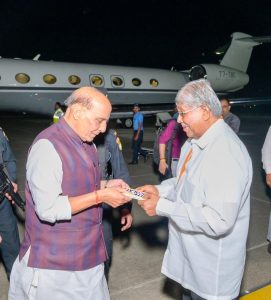 संरक्षण मंत्री राजनाथ सिंह दोन दिवसांच्या महाराष्ट्र दौऱ्यावर