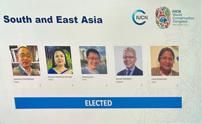 Roshani Adhikari Pathak Elected IUCN Regional Council Member for West and South Asia