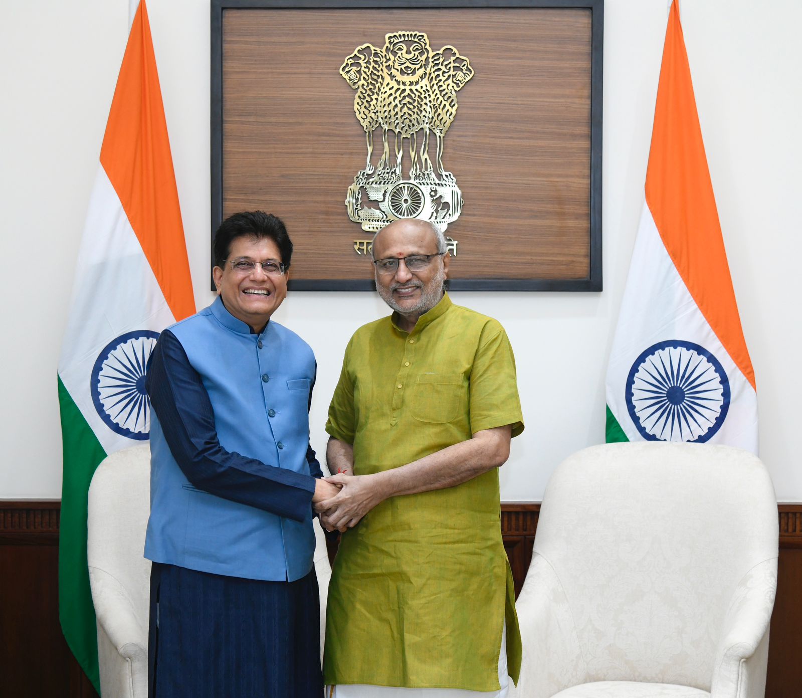 VP Radhakrishnan Appreciates Ministry of Commerce Efforts to Promote India as Global Export Hub