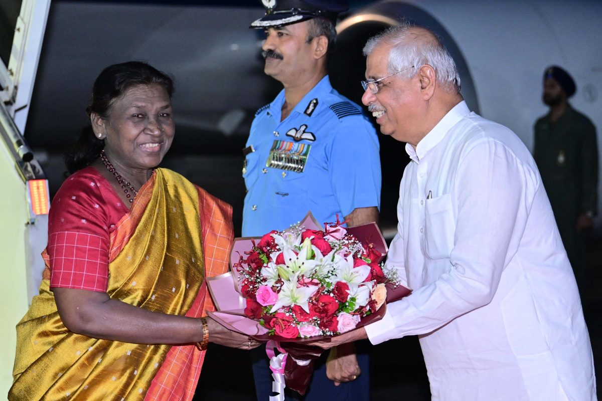 President Droupadi Murmu Arrives in Kerala for Four-Day Visit