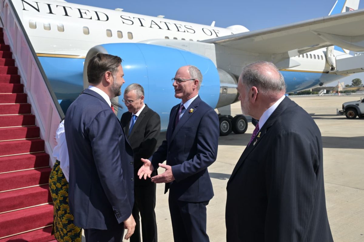 US Vice President JD Vance Arrives in Israel to Support Gaza Ceasefire Talks