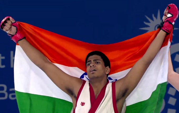 एशियाई युवा खेल: भारत के वीर भादू ने मिक्‍स्‍ड मार्शल आर्ट में देश के लिए कांस्‍य पदक जीत कर इतिहास रचा
