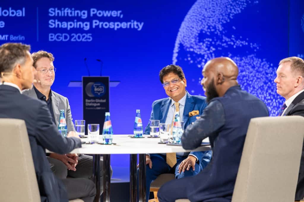 বাণিজ্য ও শিল্পমন্ত্রী পীযুস গোয়েল আজ বার্লিনে, বার্লিন গ্লোবাল ডায়লগের তৃতীয় পর্যায়ে অংশগ্রহণ করেছেন।