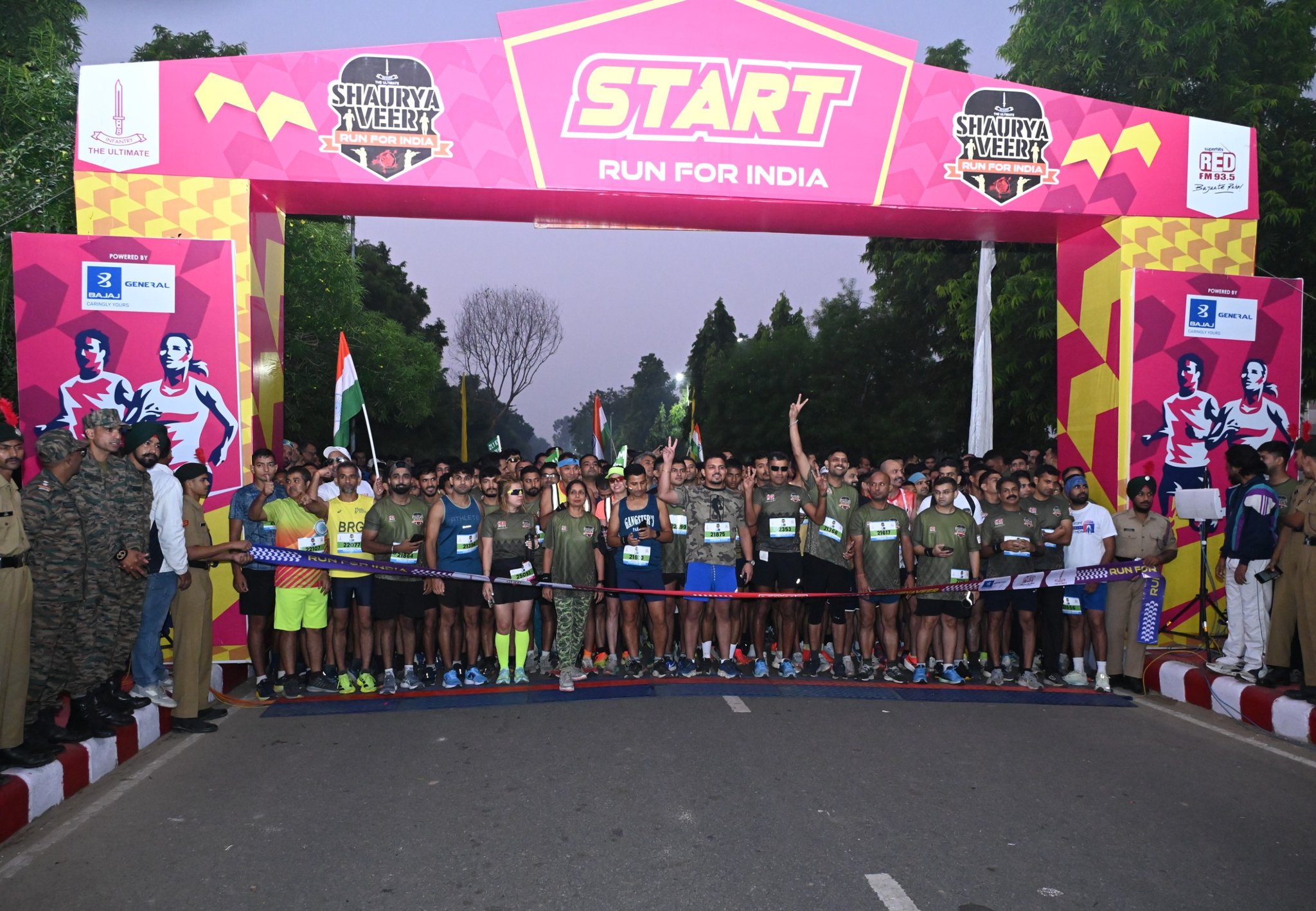 दिल्ली: भारतीय सेना ने 79वें शौर्य दिवस के उपलक्ष्य में शौर्य वीर-रन फॉर इंडिया 2025 का किया आयोजन