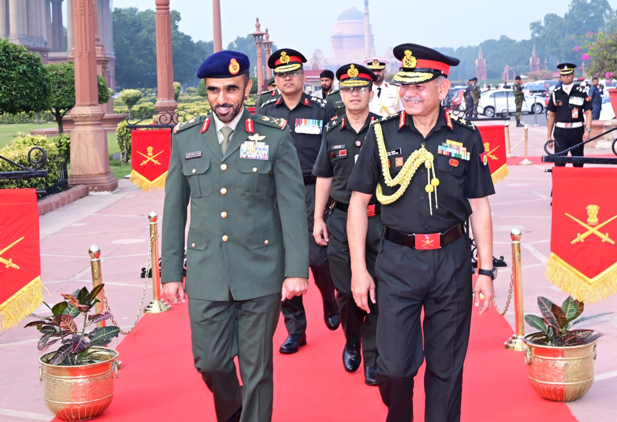 UAE Land Force Chief Begins Official Visit to India to Boost Military Ties