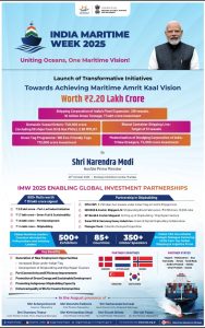 PM Modi to Chair Global Maritime CEO Forum Amid India Maritime Week 2025 PM Modi to Chair Global Maritime CEO Forum Amid India Maritime Week 2025