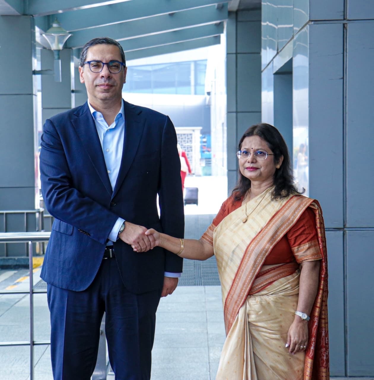 Cyprus Foreign Affairs Minister Constantinos Kombos Arrives in New Delhi for Three-Day Visit