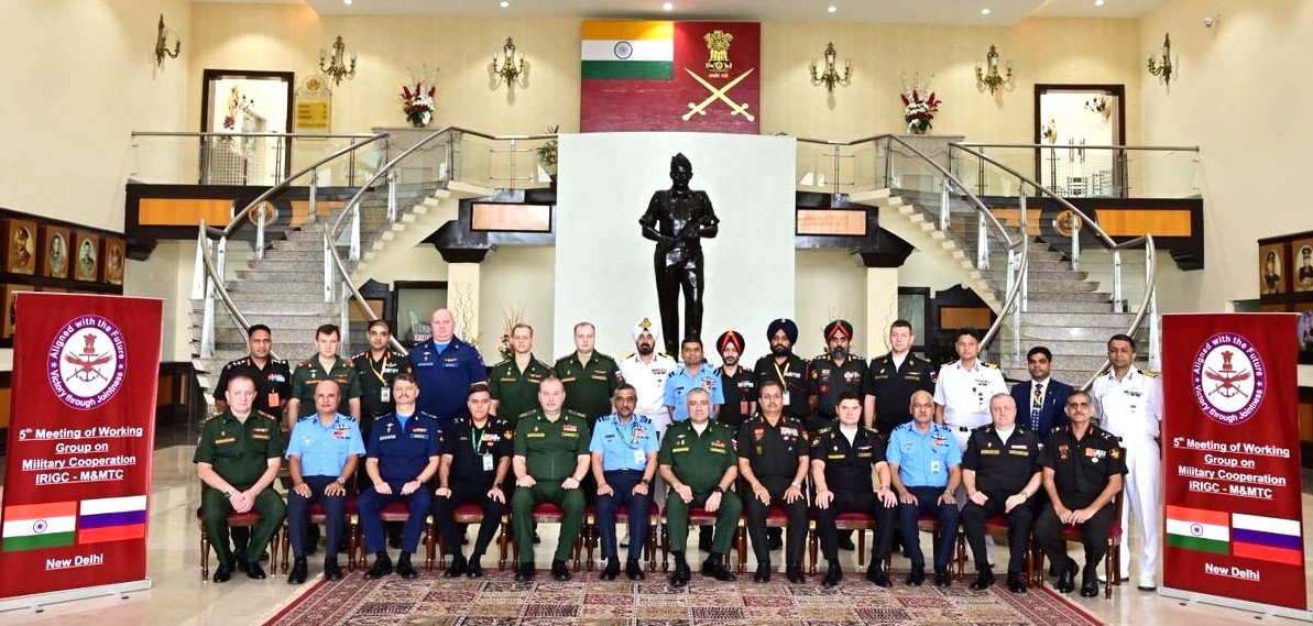 India-Russia Hold 5th Working Group Meeting to Boost Defence Cooperation