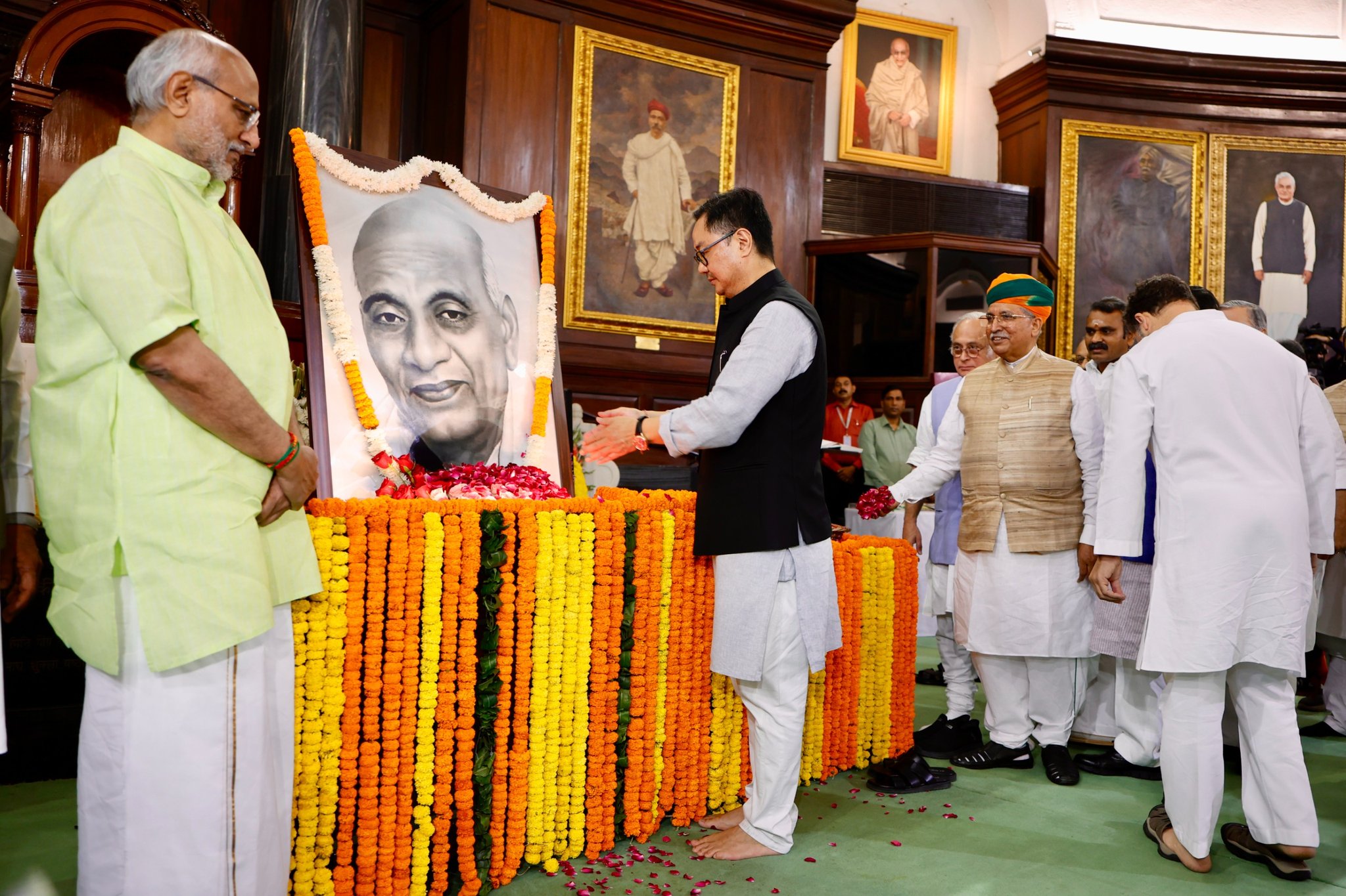 Kiren Rijiju Pays Tribute to Sardar Patel on National Unity Day