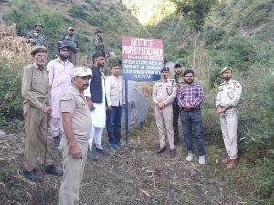 J&K Police Attach 4.11 Kanals of Land Belonging to Pakistan-based Terrorist in Ramban