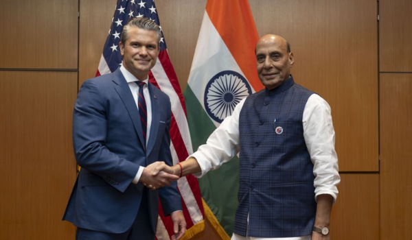 Defence Minister Rajnath Singh Meets US Secretary Of War Pete Hegseth In Kuala Lumpur