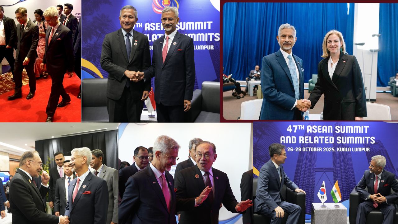 विदेश मंत्री डॉ. एस. जयशंकर ने आसियान शिखर सम्मेलन-2025 के दौरान कई विश्व नेताओं से मुलाकात की