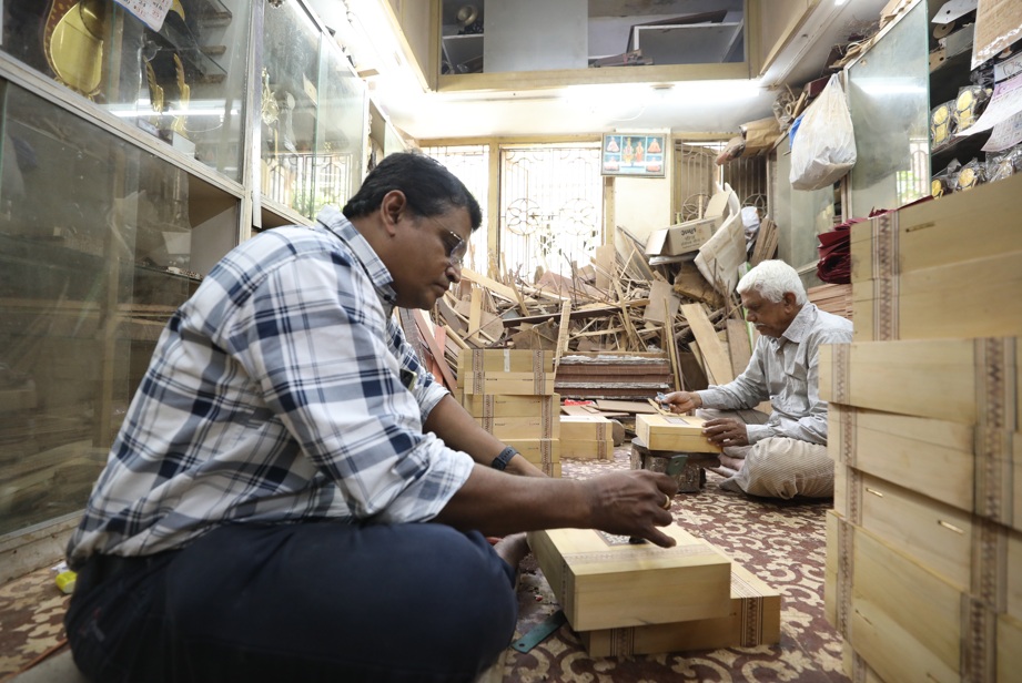 લુપ્ત થતી સાડેલી હસ્તકળાને જીવંત રાખવા સુરતના પિતા-પુત્રની મહેનત લોકો માટે પ્રેરણાદાયી બની