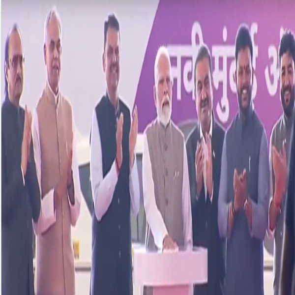 नवी मुंबई विमानतळ, मेट्रो ३ चा अखेरचा टप्पा, आणि मुंबई १ ॲपचं प्रधानमंत्र्यांच्या हस्ते लोकार्पण