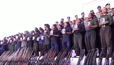 छत्‍तीसगढ़ में आज 208 नक्‍सलियों ने आत्‍मसमर्पण किया