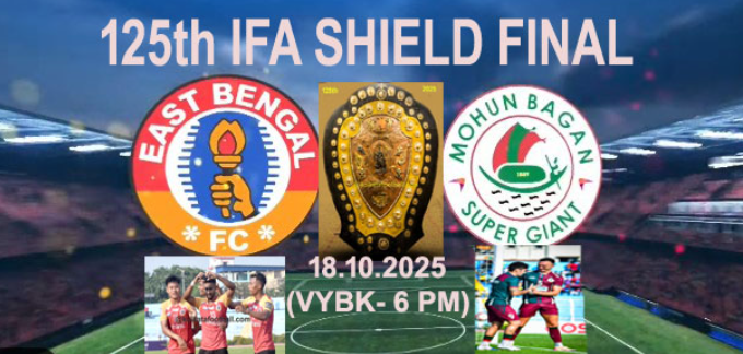 Mohun Bagan to Clash with East Bengal in 125th IFA Shield Final 6 PM