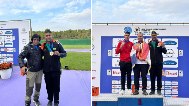 ISSF जागतिक शॉटगन २०२५ स्पर्धेत भारताच्या झोरावर सिंहला कांस्यपदक