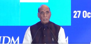 भारताची संरक्षण निर्यात २३ हजार ५०० कोटी रुपयांच्या विक्रमी स्तरावर पोहोचल्याची संरक्षण मंत्र्यांची माहिती भारताची संरक्षण निर्यात २३ हजार ५०० कोटी रुपयांच्या विक्रमी स्तरावर पोहोचल्याची संरक्षण मंत्र्यांची माहिती
