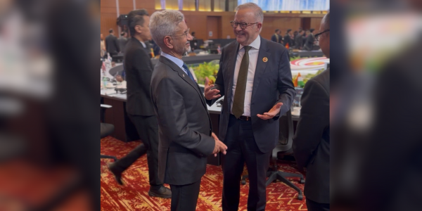 विदेशमंत्री डॉ. एस जयशंकर ने कुआलालंपुर में ऑस्ट्रेलिया और न्यूजीलैंड के प्रधानमंत्रियों से की मुलाकात