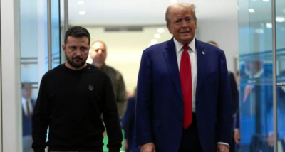 राष्ट्राध्यक्ष ट्रम्प यांनी व्हाईट हाऊस इथं युक्रेनचे राष्ट्राध्यक्ष व्लोदिमीर झेलेंस्की यांची भेट