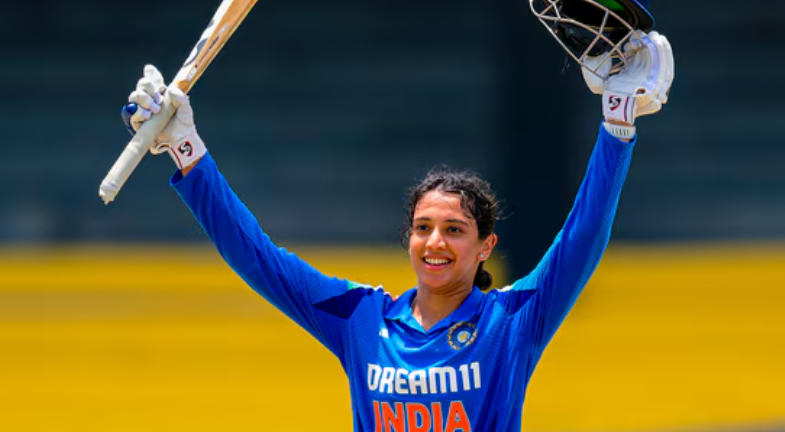 Smriti Mandhana Tops Women’s ODI Batting Rankings with 828 Points