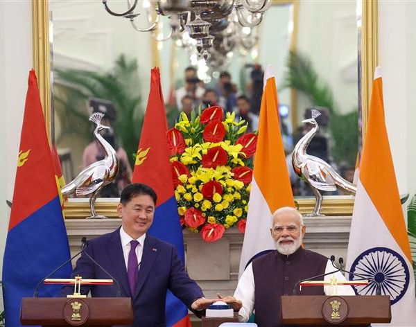 PM Modi and Mongolian President Hold Talks, Sign Multiple MoUs and Release 70th Anniversary Stamps