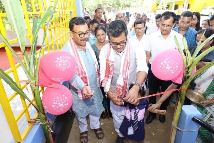 যোৰহাট আৰু টিয়ক বিধানসভা সমষ্টিত কেইবাটাও অংগনবাড়ী কেন্দ্ৰ মুকলি