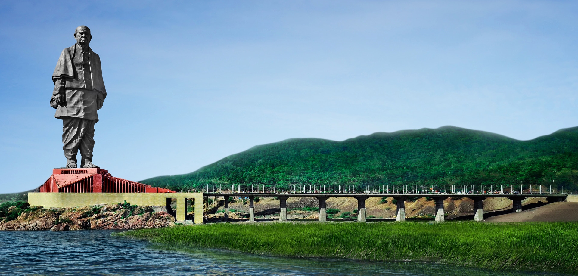 એકતાનગર સ્ટેચ્યુ ઓફ યુનિટી ખાતે લોહ પુરુષ સરદાર પટેલ સાહેબની 150મી જન્મજયંતિની ઉજવણીની તૈયારીઓ પૂર્ણ