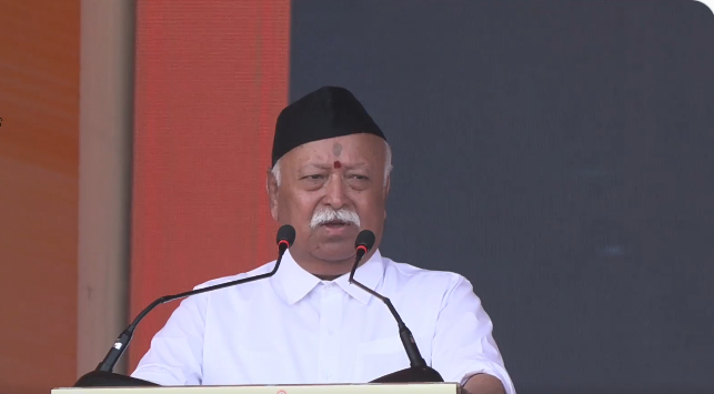 RSS chief Advocates Self-Reliant India; Emphasizes Importance of ‘Swadeshi’ amid US tarrifs