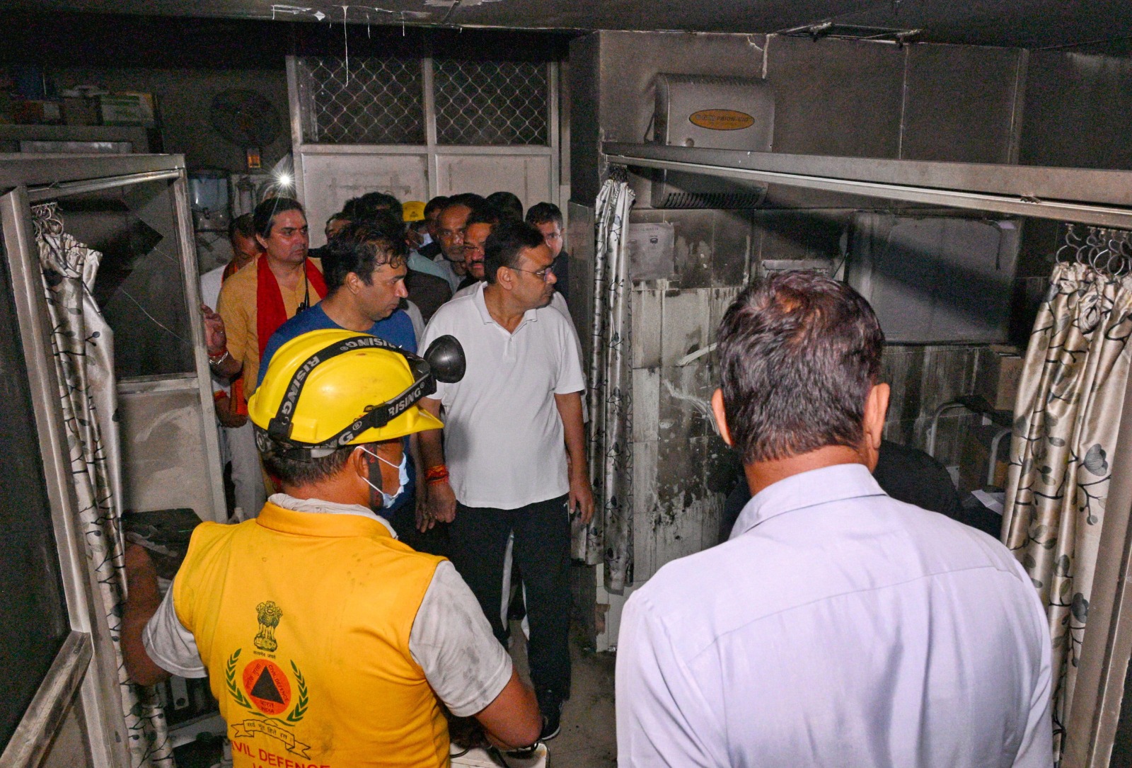 Fire in Trauma ICU of Jaipur’s SMS Hospital Kills Six Patients