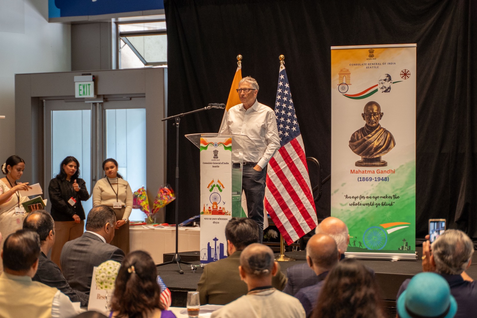 Bill Gates hails India as global leader in innovation at Seattle event