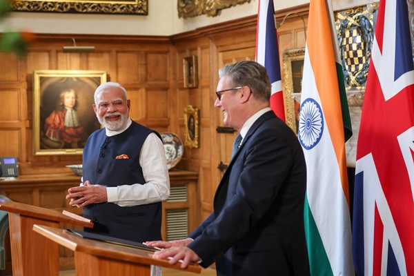 PM Modi & his UK counterpart Keir Starmer to hold talks in Mumbai today