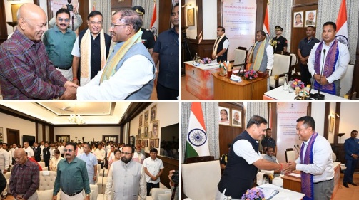 ড° হিমন্ত বিশ্ব শর্মা নেতৃত্বাধীন অসম মন্ত্ৰীসভাৰ সম্প্ৰসাৰণ, বি পি এফৰ চৰণ বড়োৰ মন্ত্ৰীৰূপে শপতগ্ৰহণ
